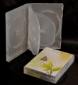 Quintuple DVD Case Semi-clear (27mm)